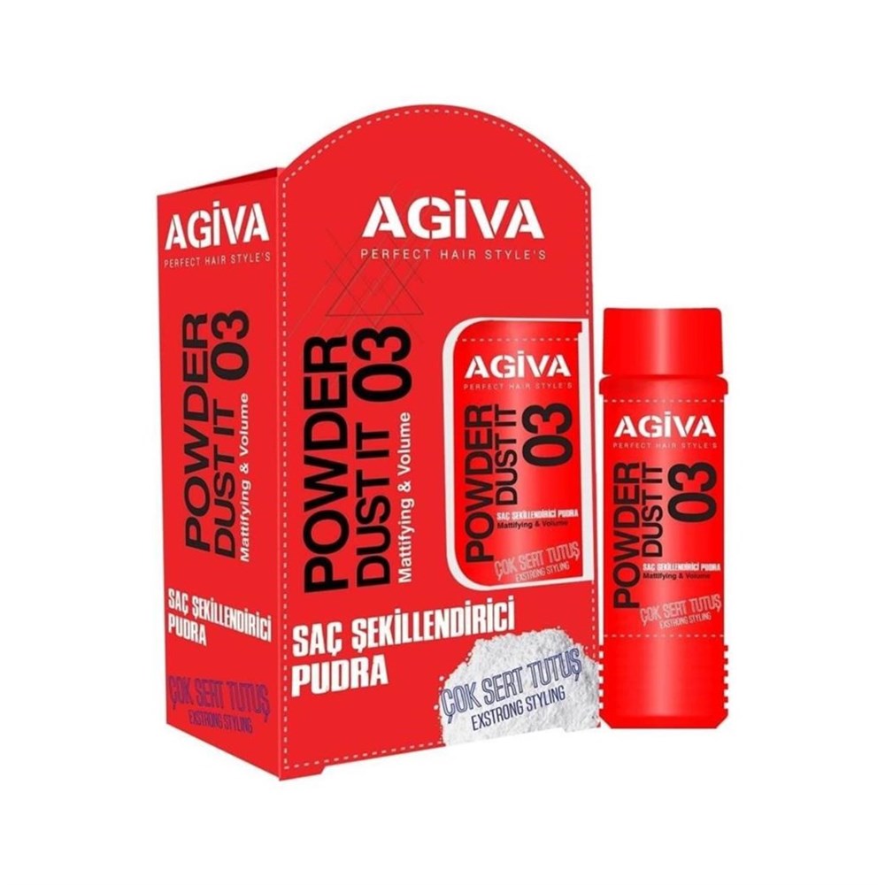 Agiva Saç Şekillendirici Pudra - 03 Çok Sert Tutuş
