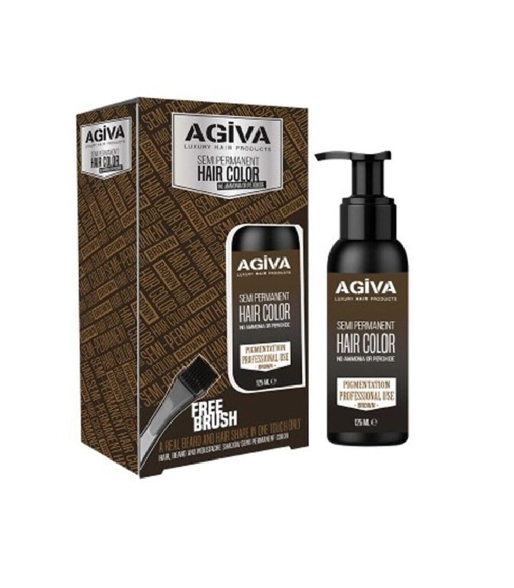 Agiva Sakal Boyası 125 Ml Brown