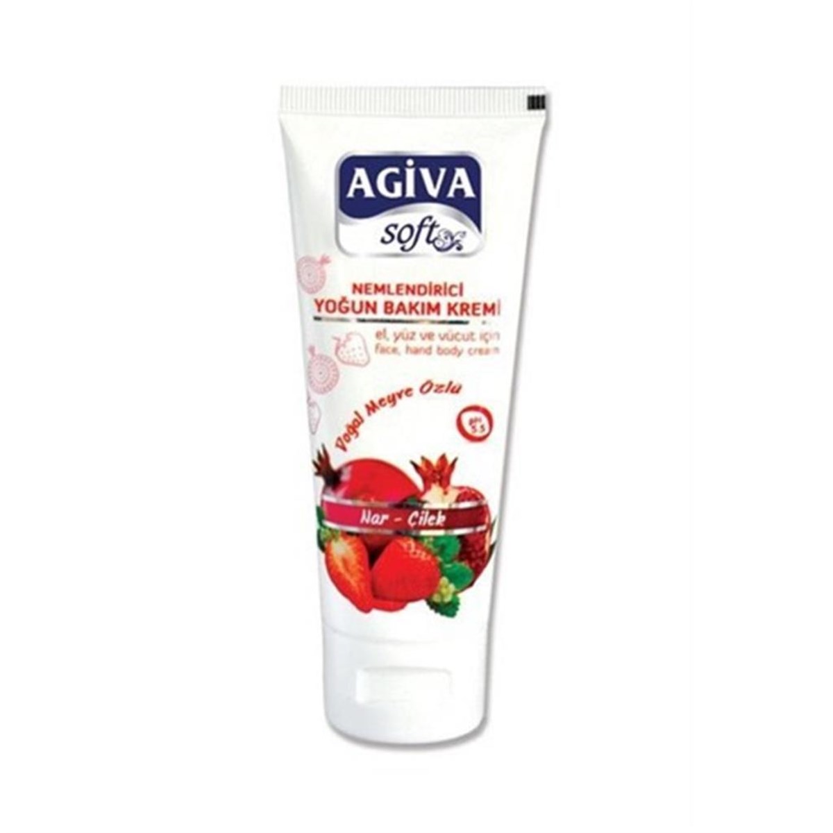 Agiva Soft Nar & Çilek El Yüz Ve Vücut İçin 75ml