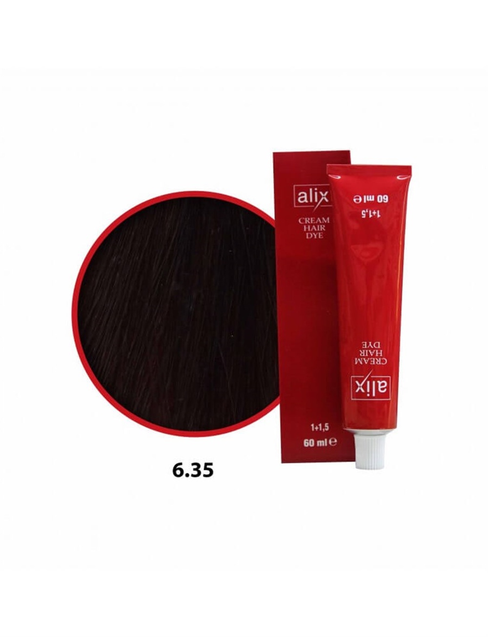 Alix Saç Boyası 60 Ml 6,35 Koyu Sarı Dore