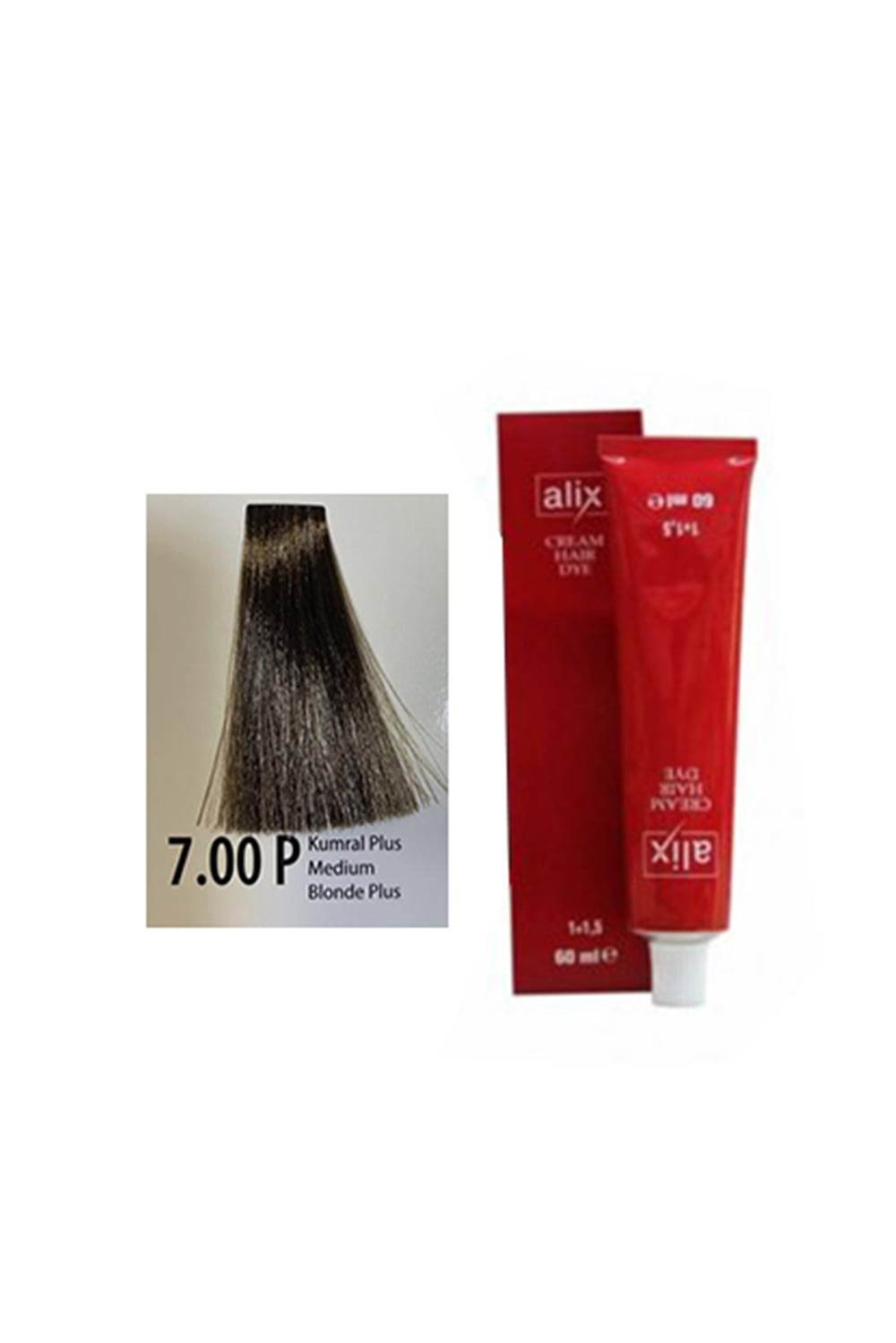 Alix Saç Boyası 60 Ml 7.00P Kumral Plus