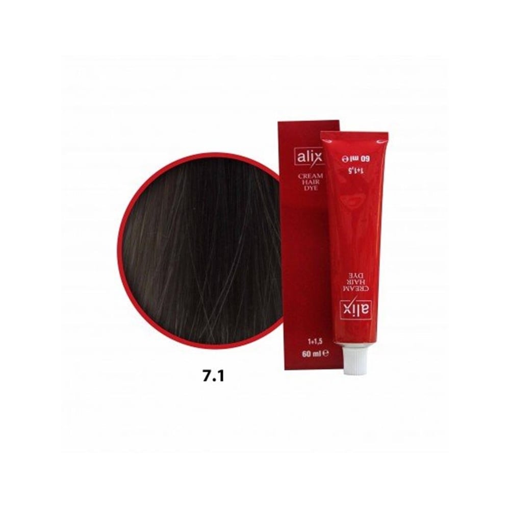 Alix Saç Boyası 60 Ml 7.1 Kumral Küllü