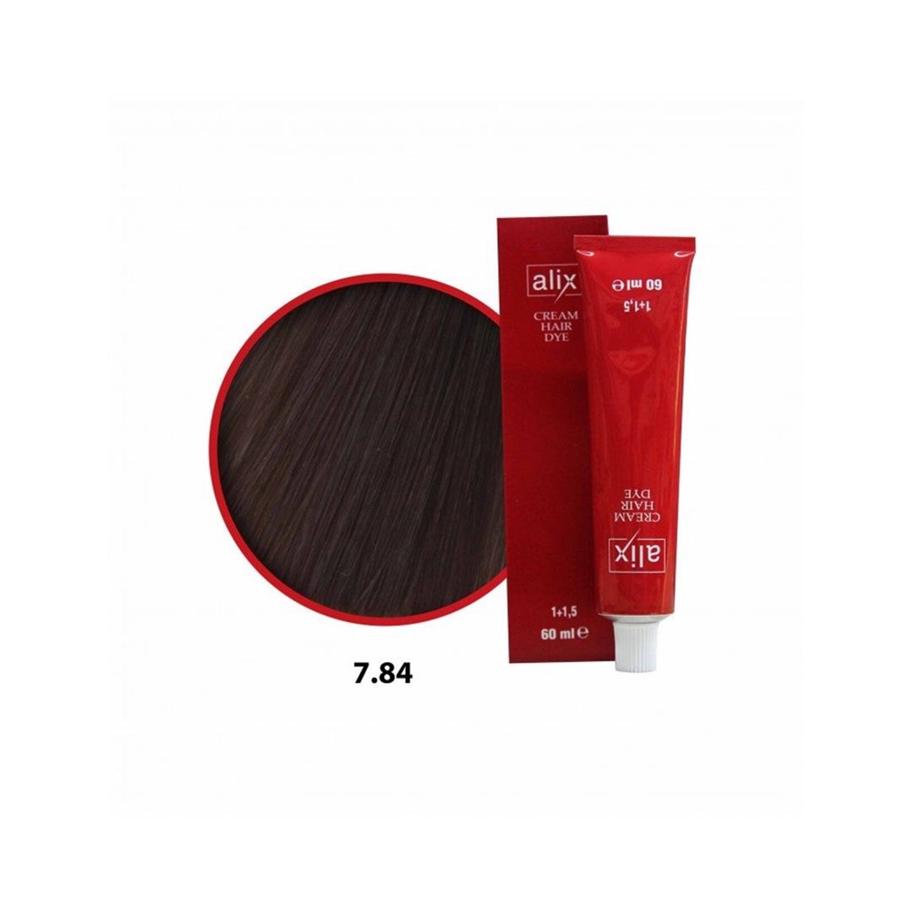 Alix Saç Boyası 60 Ml 7.84 Karamel Bakır