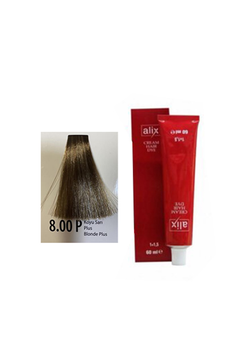 Alix Saç Boyası 60 Ml 8.00P Koyu Sarı Plus