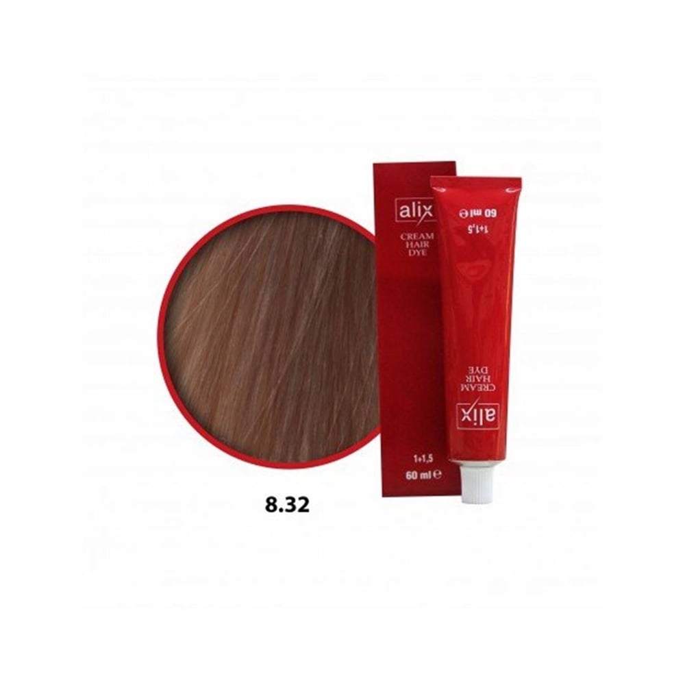 Alix Saç Boyası 60 Ml 8.32 Koyu Sarı Dore İrize