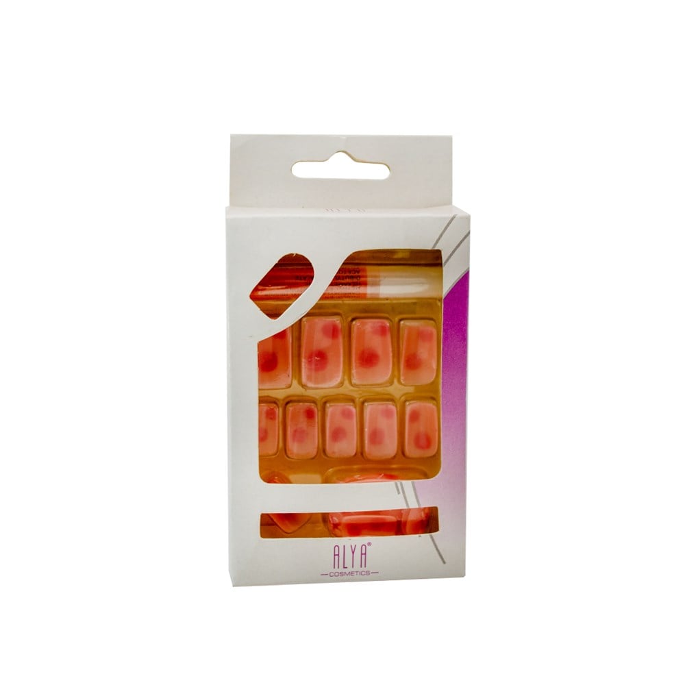 Alya Takma Tırnak Desenli