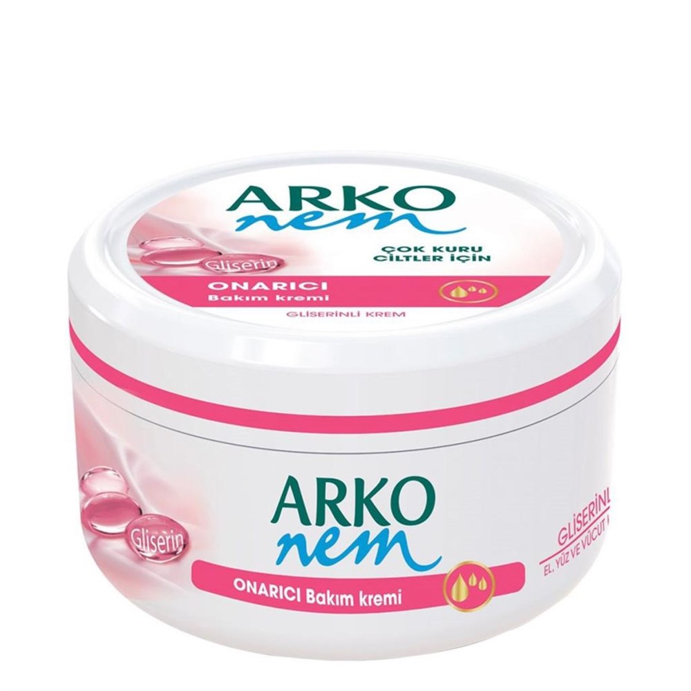 Arko Nem Krem Onarıcı Bakım Gliserinli El ve Vücut Kremi 300 Ml