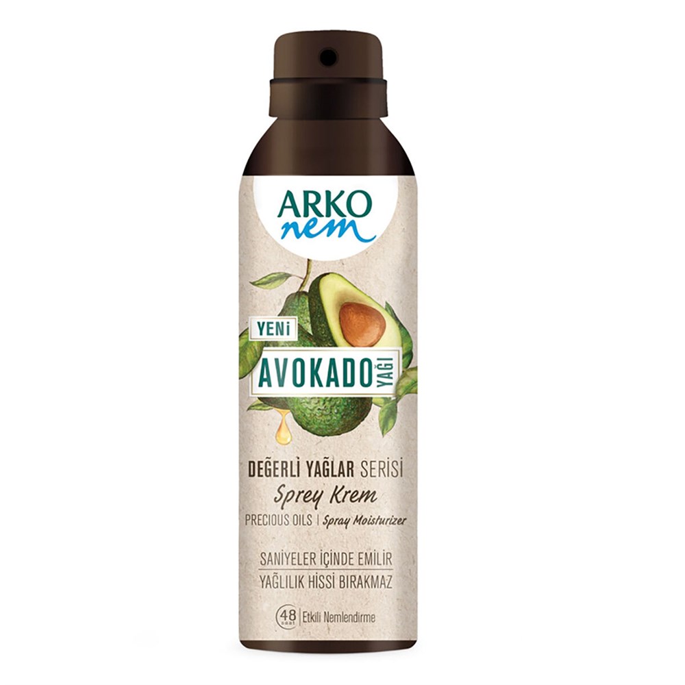 Arko Nem Krem Sprey Avokado 150 Ml