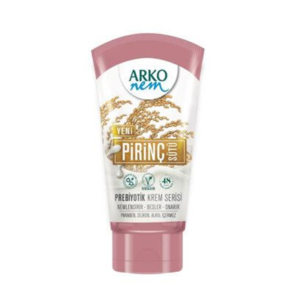 Arko Nem Tüp Krem Prebiyoktik Piriç Sütü 60 Ml