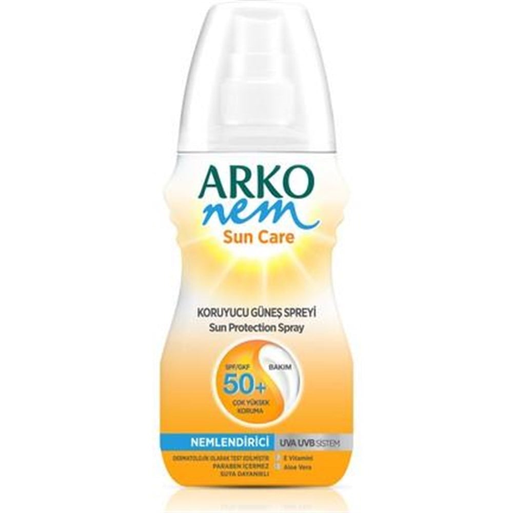 Arko Sun 150 Ml Koruyucu Güneş Spreyi 50 Spf