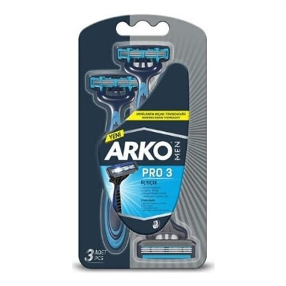 Arko Tıraş Bıçağı Üç Bıçaklı Pro3 