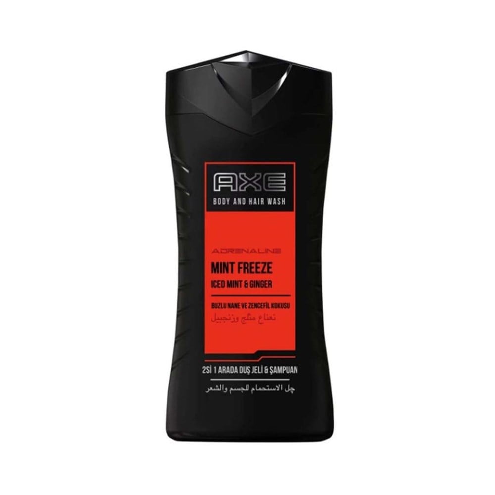 Axe Erkekler İçin 2'Si 1 Arada Duş Jeli & Şampuan - Buzlu Nane Ve Zencefil 250 ML