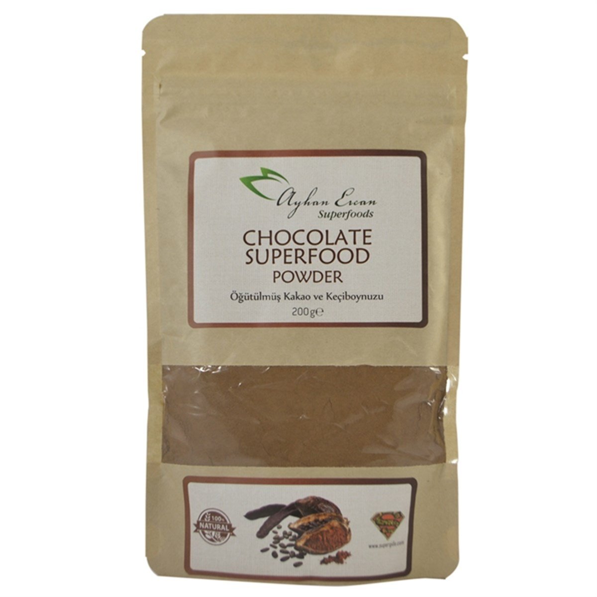 Ayhan Ercan Öğütülmüş Kakao Ve Keçiboynuzu 200 Gr