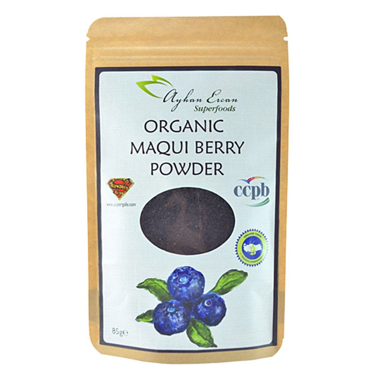 Ayhan Ercan Süper Gıda Organic Maqui Berry 85 Gr