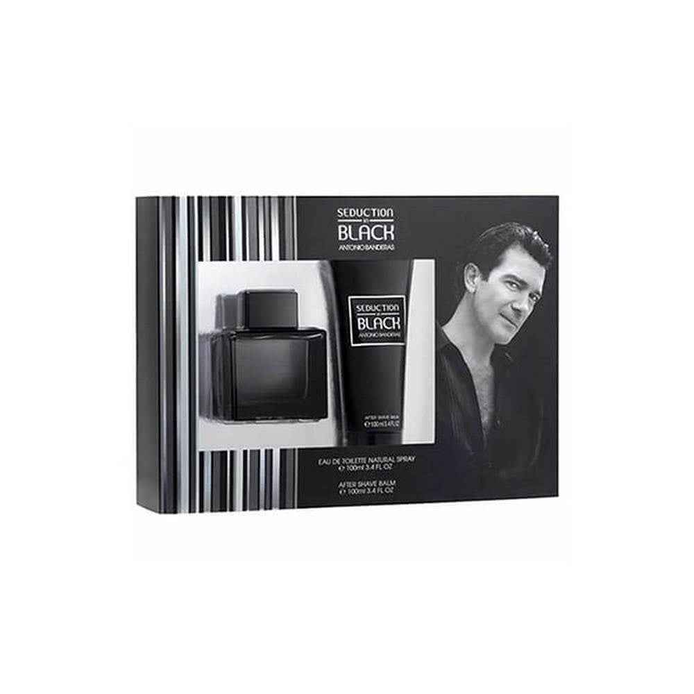 Antonio Banderas Black Man Edt 100 Ml + Ater Shave Lotion 50 Ml Kofre
