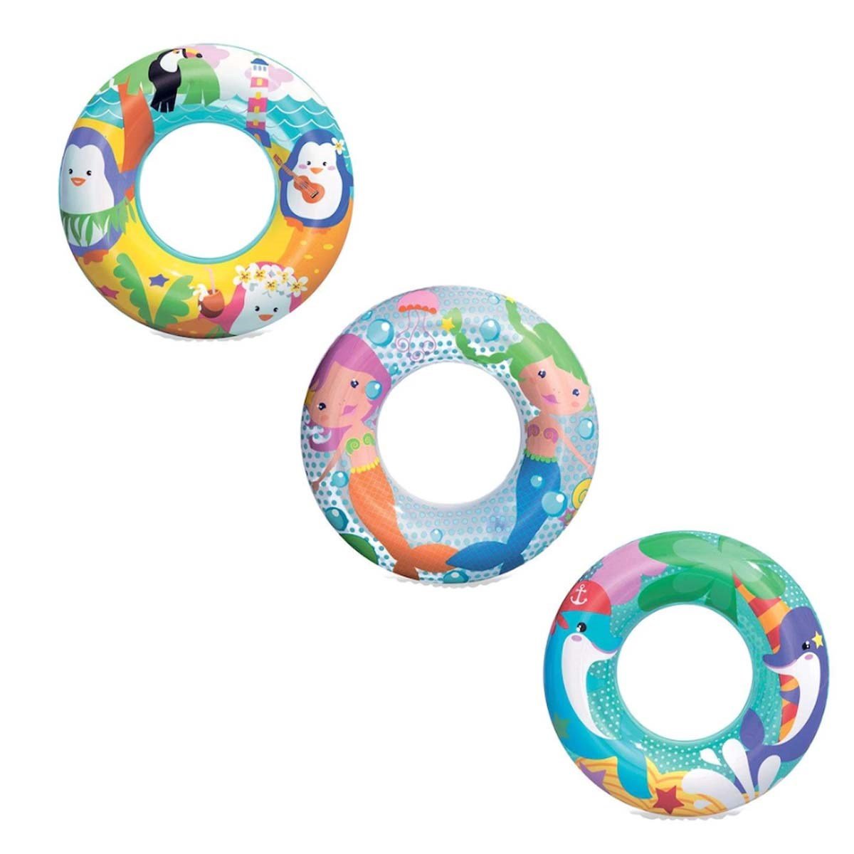 Bestway Desenli Çocuk Simit 51 CM