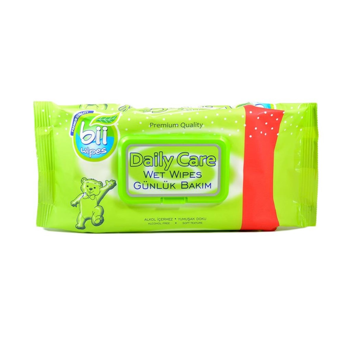 Bii Wipes Daily Care Günlük Bakım Islak Mendil 60 Adet