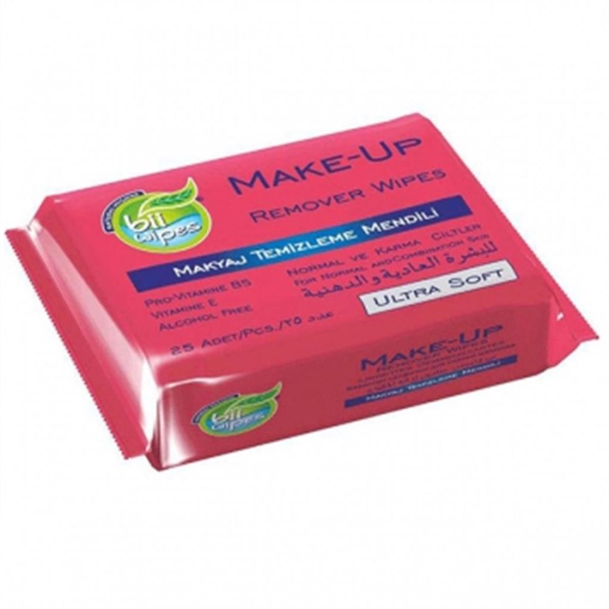 Bii Wipes Ultra Soft Makyaj Temizleme Mendili 25 Adet