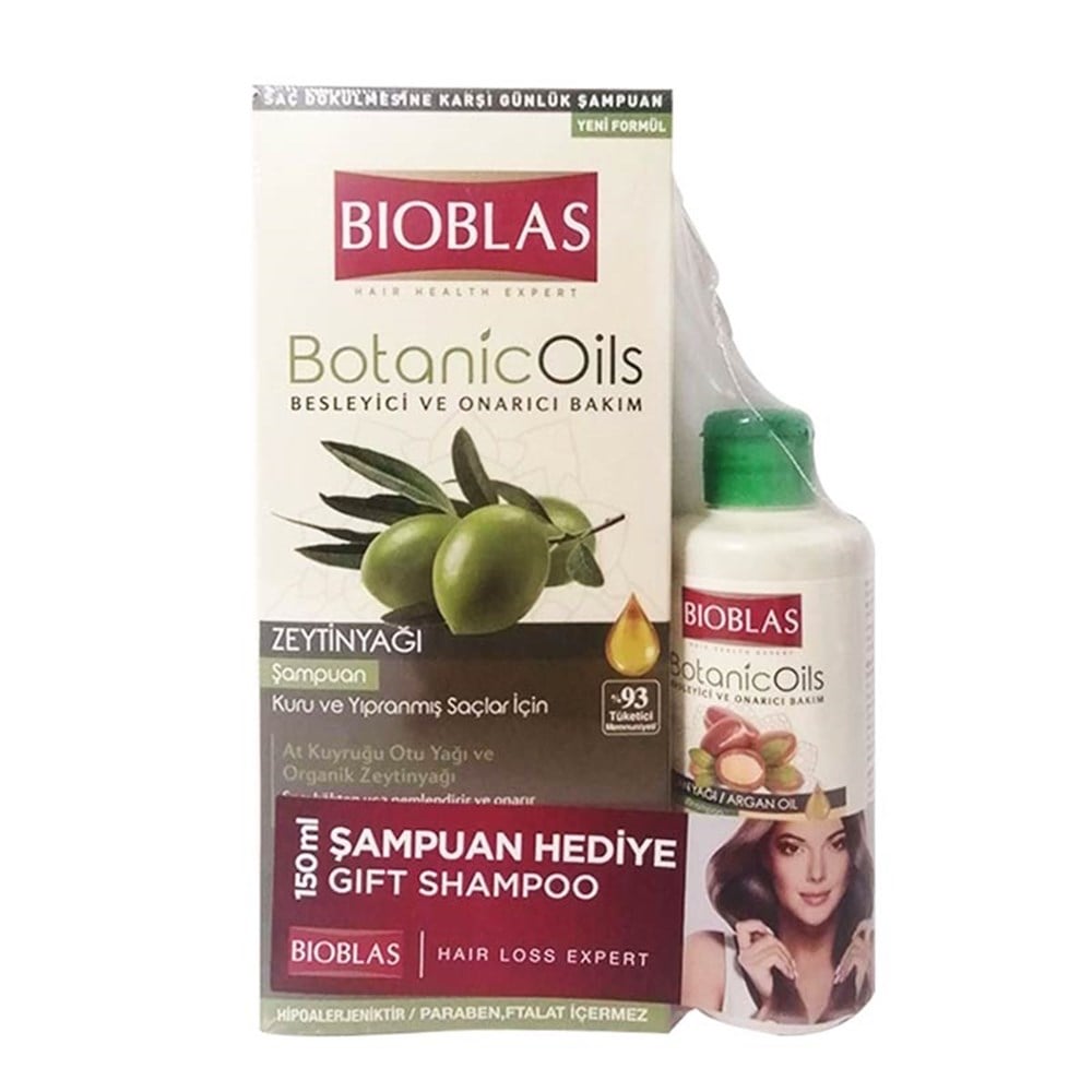 Bioblas Bo Şampuan Zeytin Yağlı 360 Ml + 150 Ml