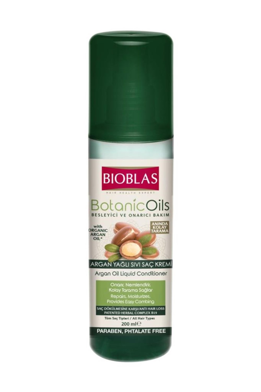 Bioblas Botanic Oils Argan Yağlı Sıvı Saç Kremi 200 ml