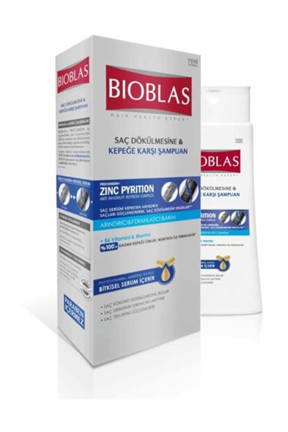 Bioblas Saç Dökülmesine ve Kepeğe Karşı Etkili Şampuan 360 ml