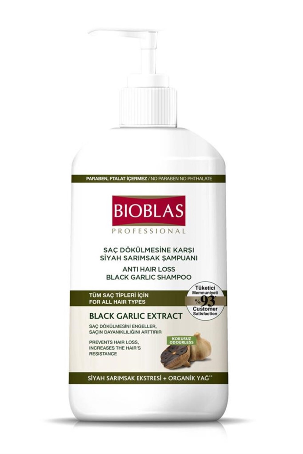 Bioblas Şampuan 1000 ml Saç Dökülmesine Karşı Siyah Sarımsak