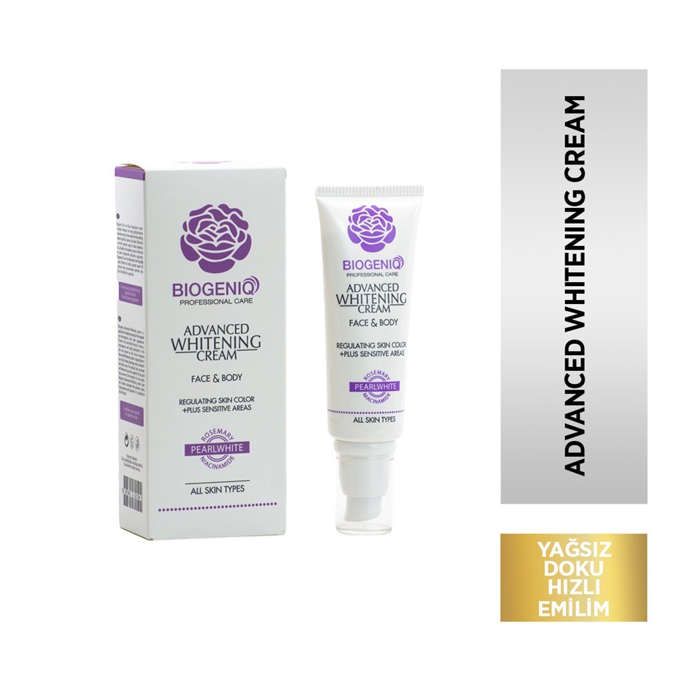 Biogeniq Cilt Renk Düzenleyici ve Beyazlatıcı Krem 75 Ml