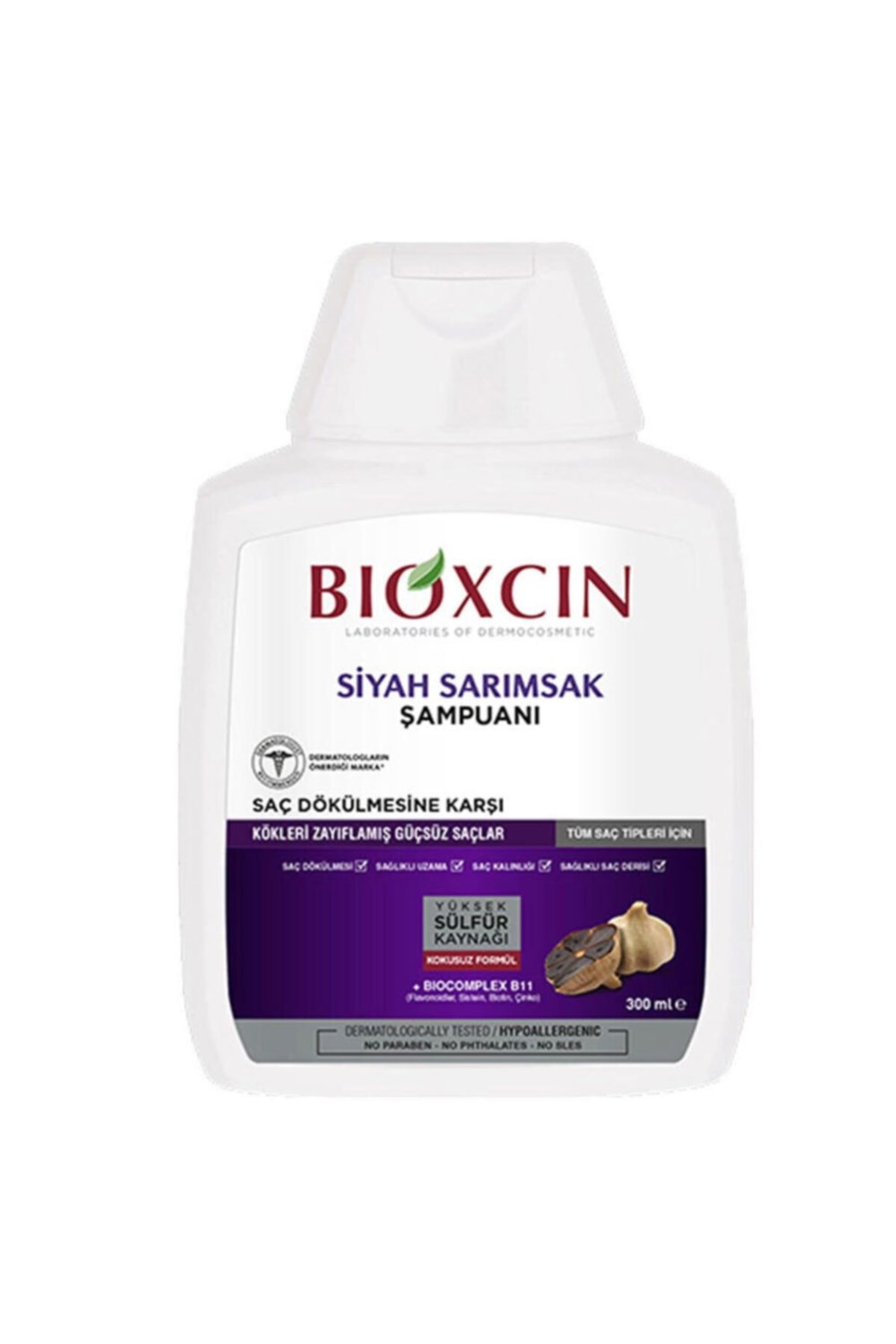 Bioxcin Şampuan 300 Ml Siyah Sarmısaklı
