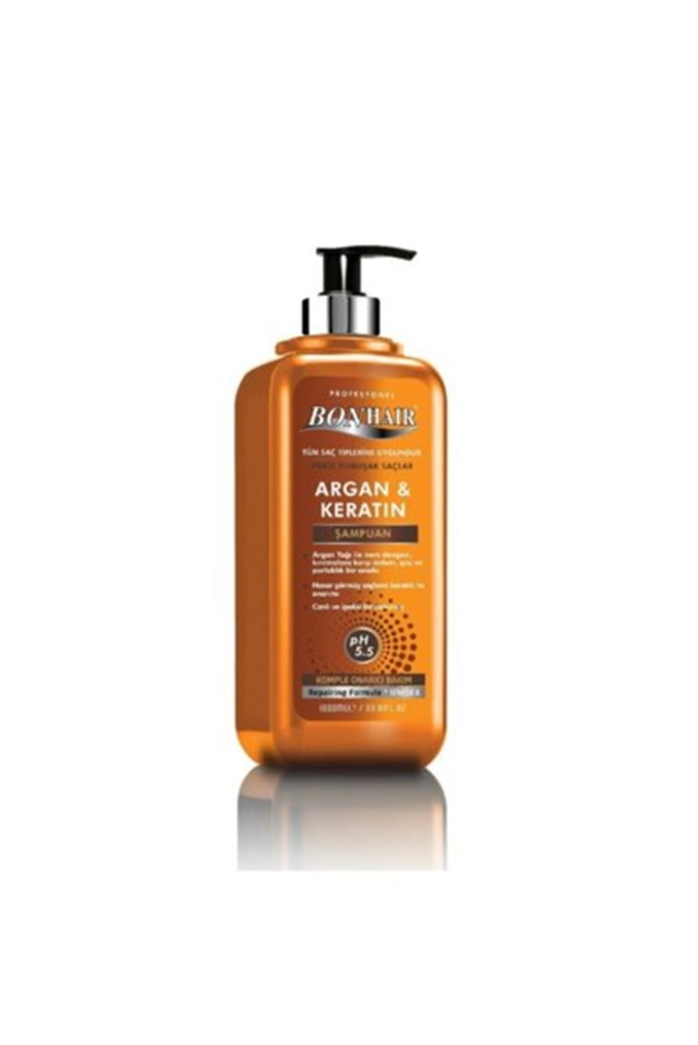Bon Hair Şampuan Argan+Keratin 1000 Ml