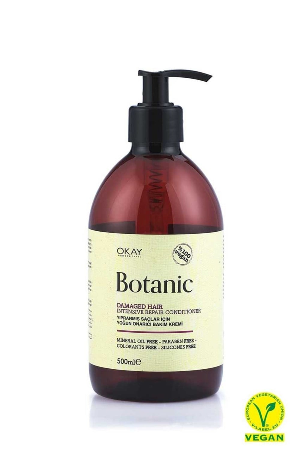 Botanic Yıpranmış Saçlar için Yoğun Onarıcı Saç Kremi 500 Ml