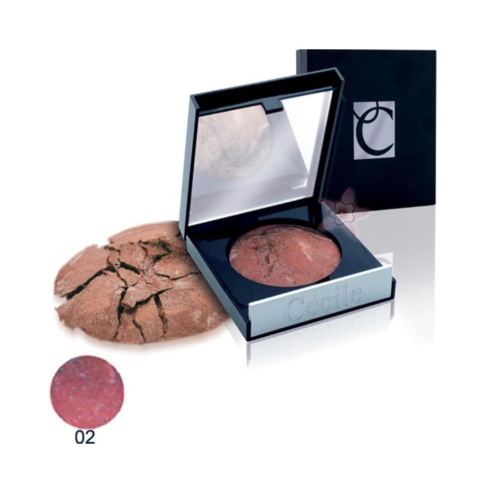 Cecile Cooked Terracotta Pırıltılı Allık 02