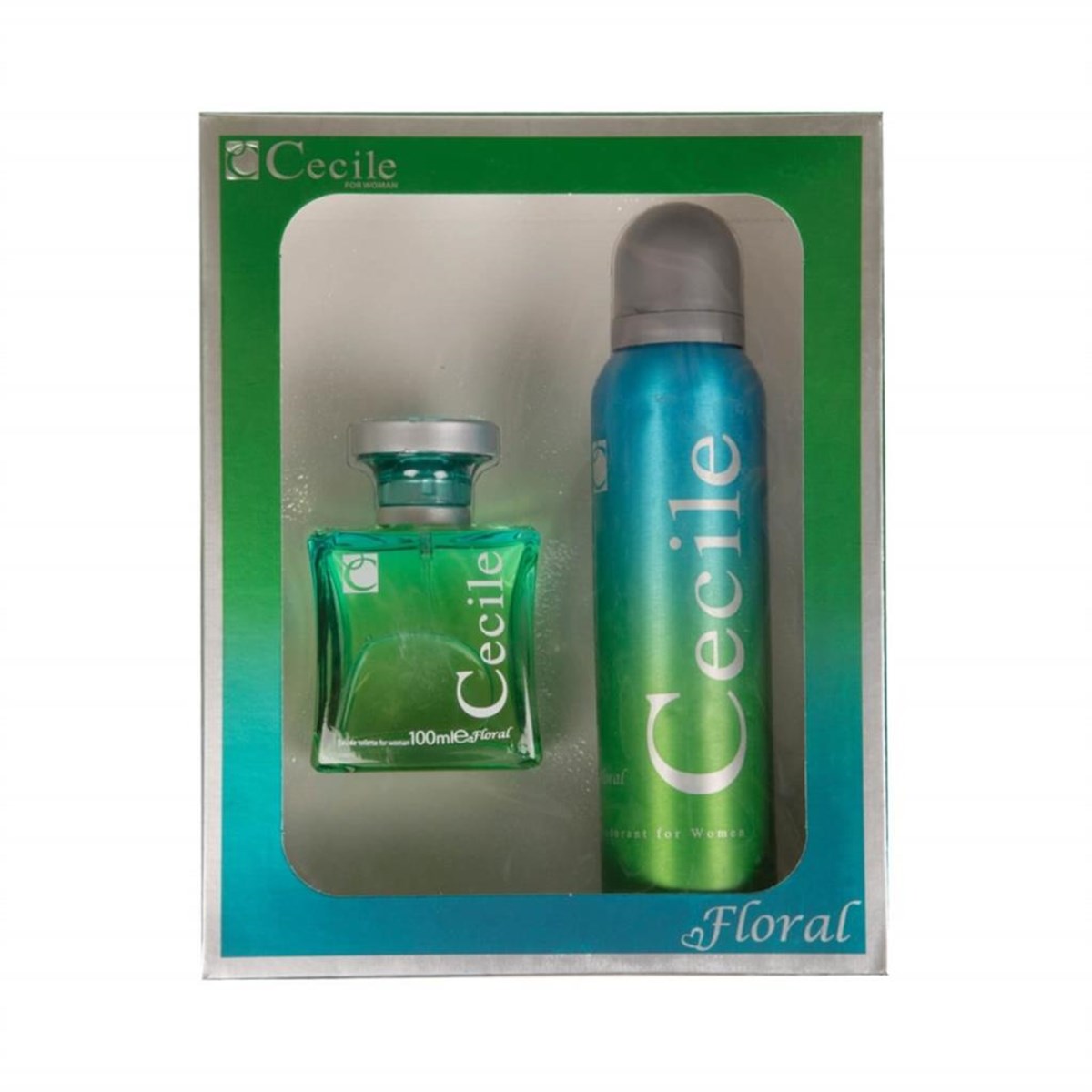 Cecile Floral Edt 100 Ml Kadın Parfüm + 150 Ml Deodorant Set