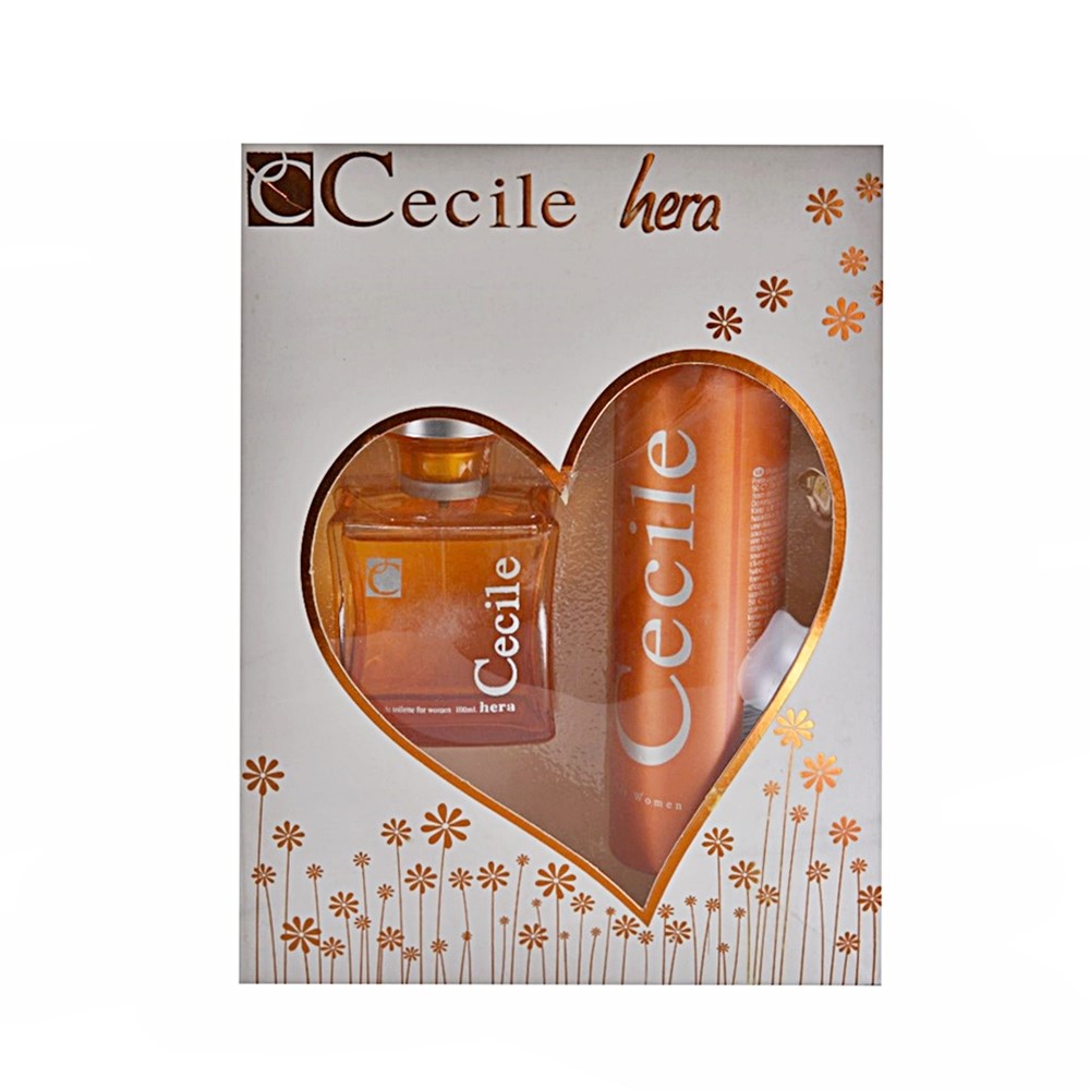 Cecile Hera Parfüm Edt 100 Ml + Deodorant 150 Ml 