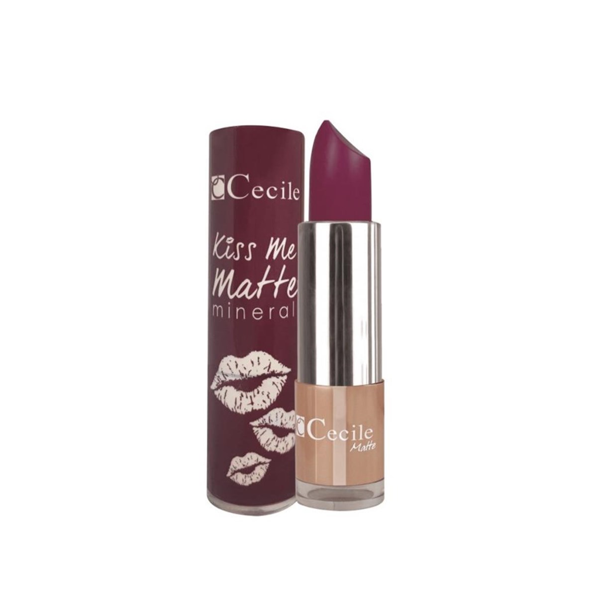 Cecile Kiss Me Matte Mineral Mat Ruj 304