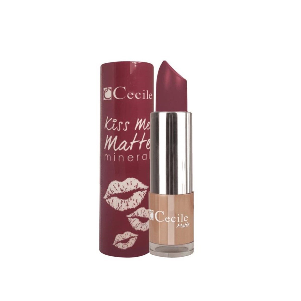 Cecile Kiss Me Matte Mineral Mat Ruj 316