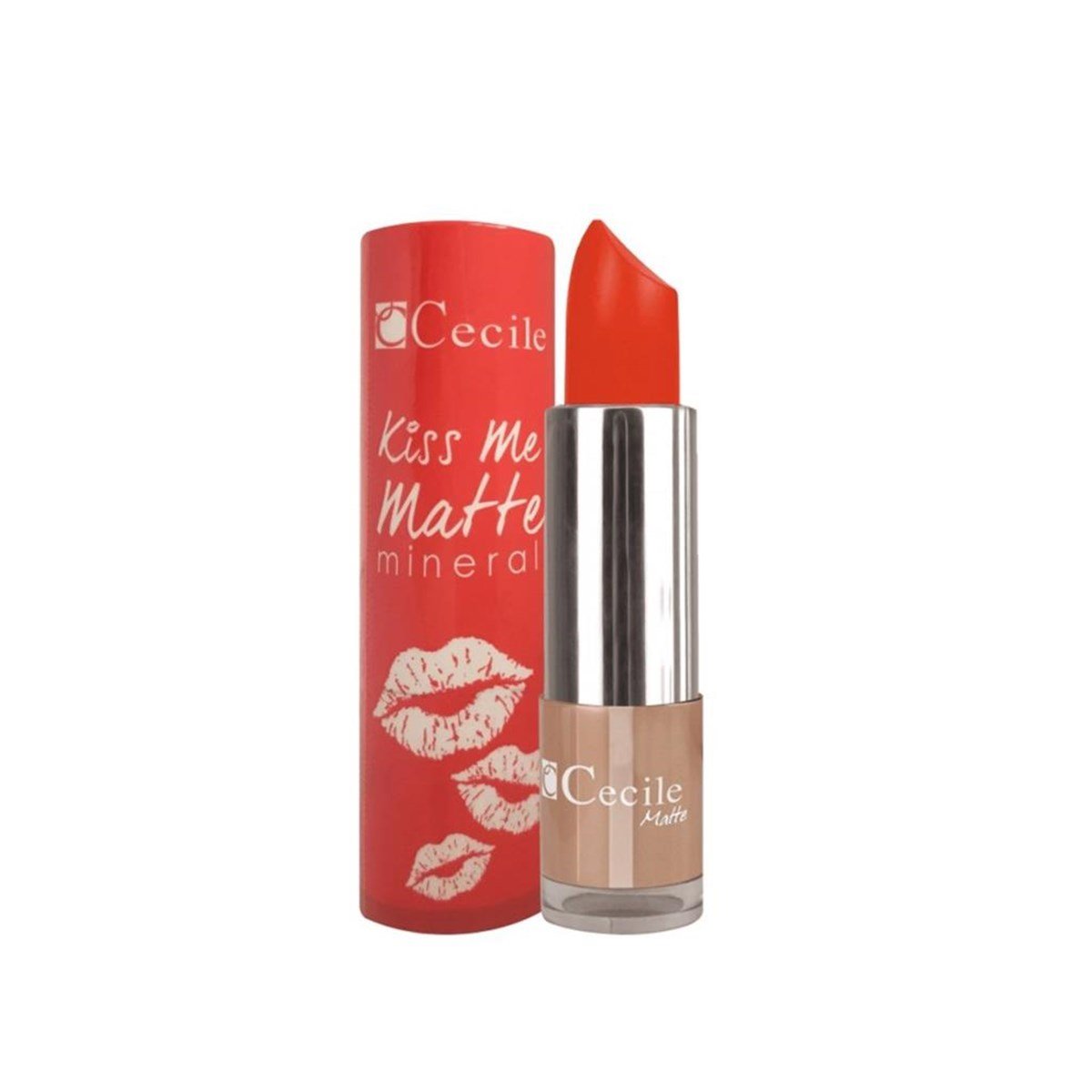 Cecile Kiss Me Matte Mineral Mat Ruj 322