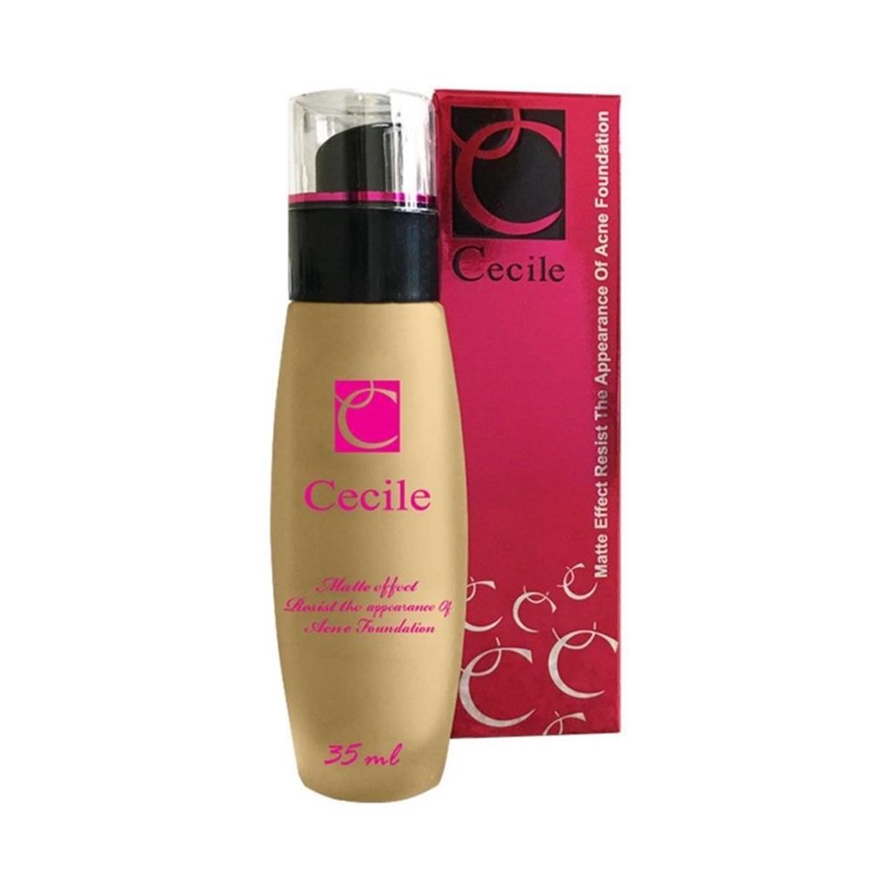 Cecile Matte Effect Resist To Acne Fondöten 04