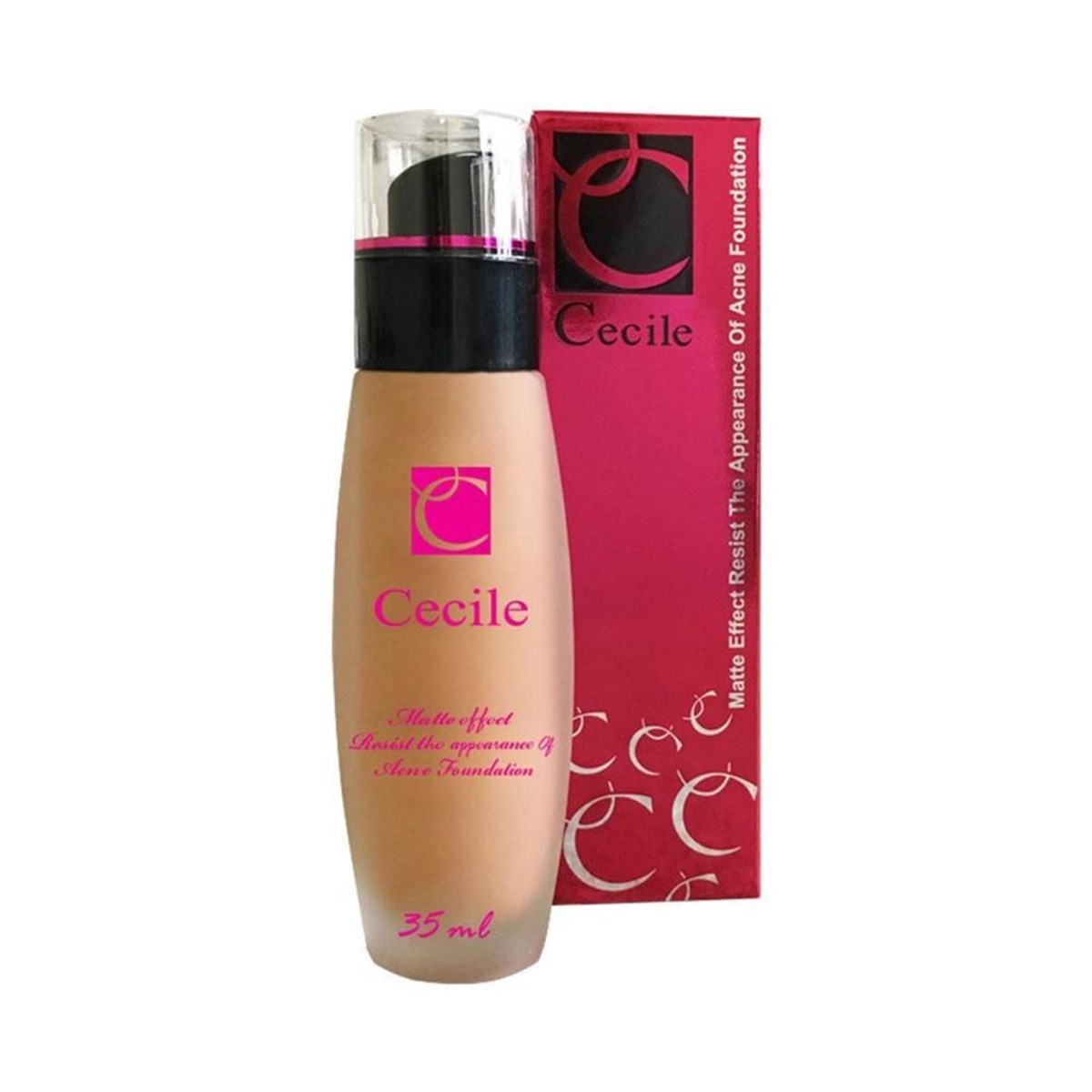 Cecile Matte Effect Resist To Acne Fondöten 01
