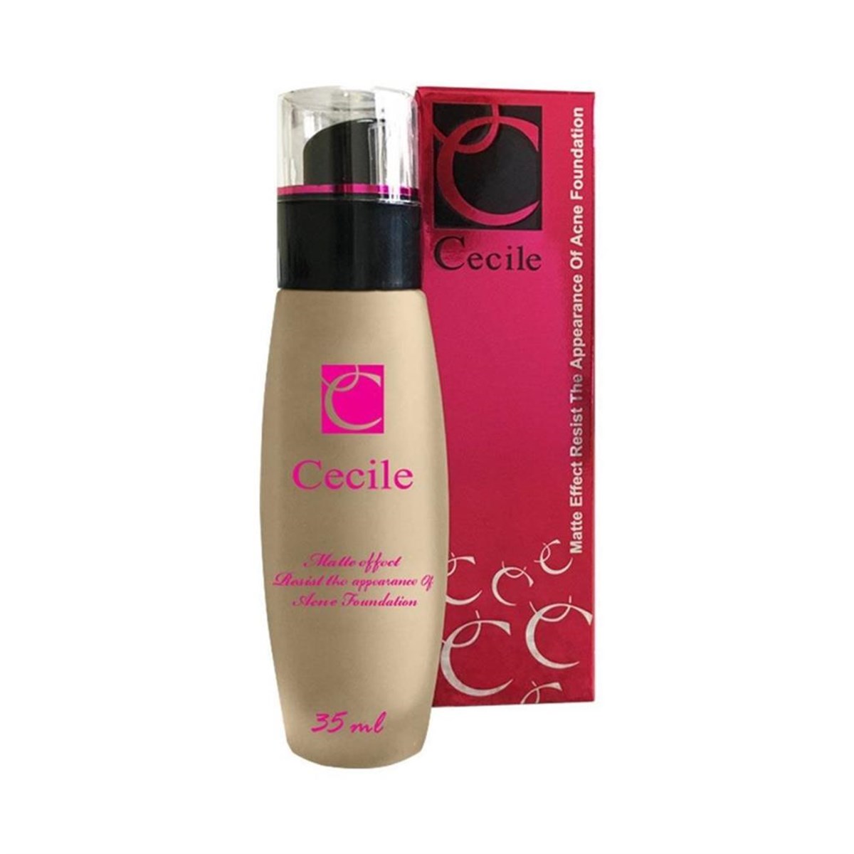 Cecile Matte Effect Resist To Acne Fondöten 03