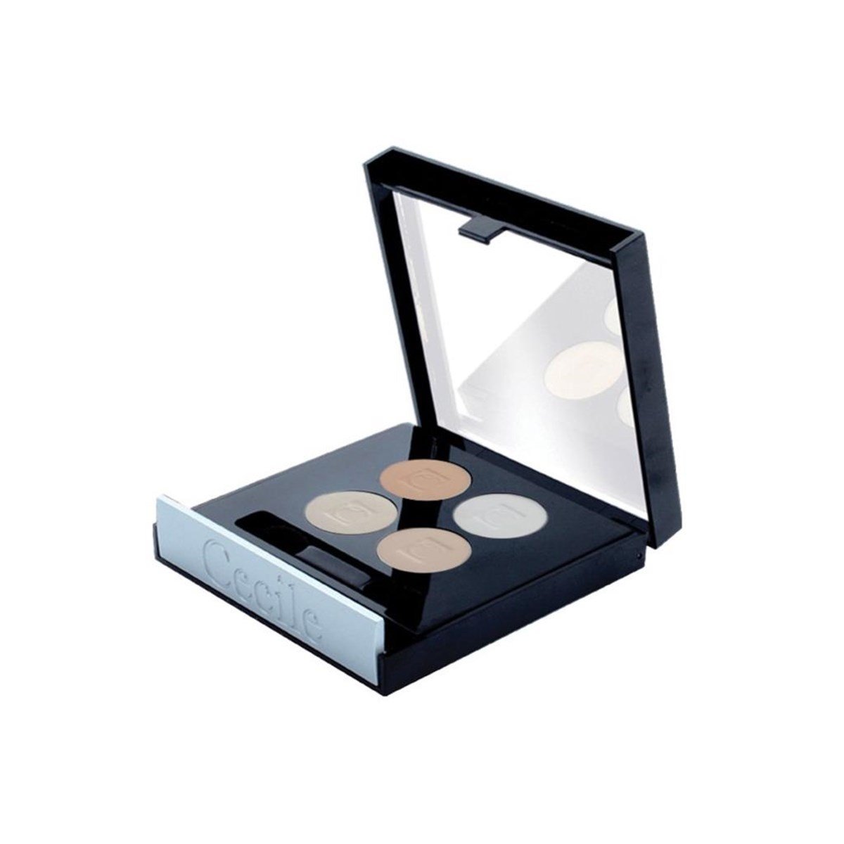 Cecile Matte Quattro Eyeshadow 4'Lü Far 808 Natural Day