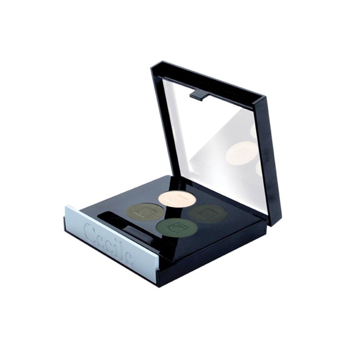 Cecile Matte Quattro Eyeshadow 4'Lü Far 807 Green Smoke