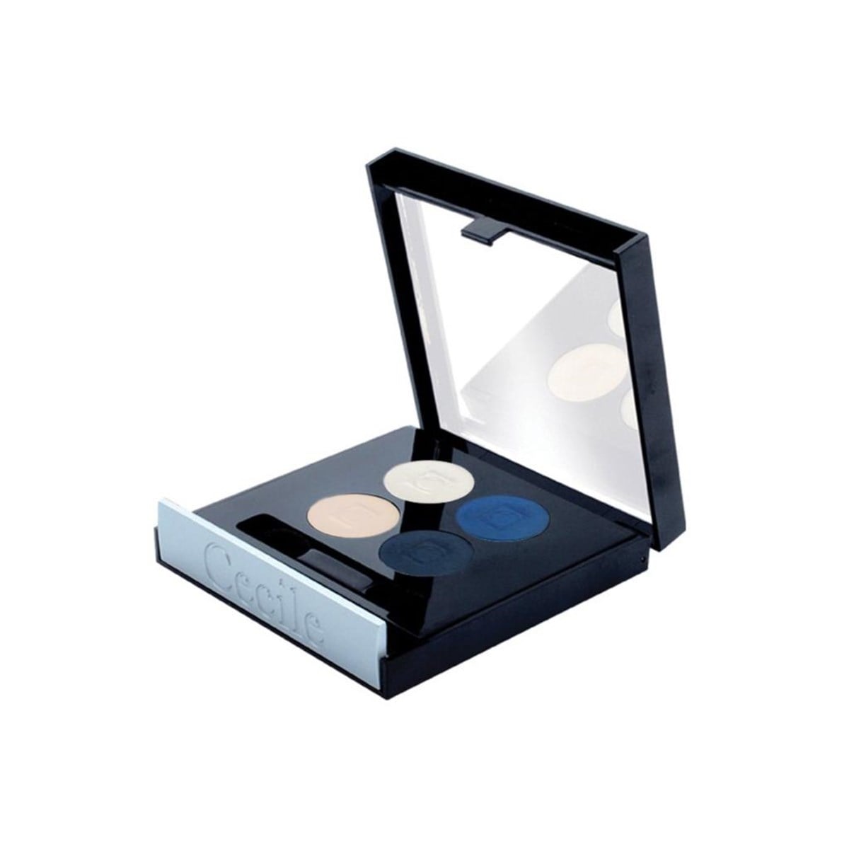 Cecile Matte Quattro Eyeshadow 4'Lü Far 804 Blue Bead