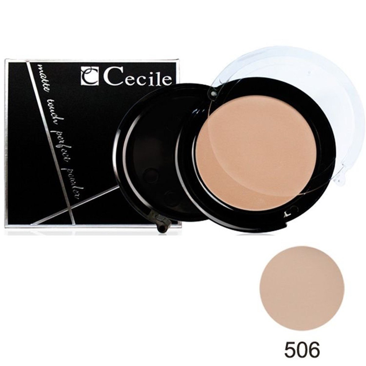 Cecile Matte Touch Perfect Powder Pudra No 506