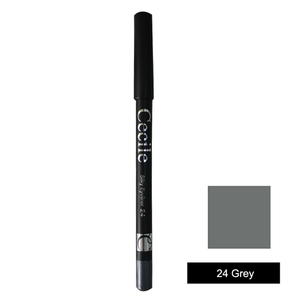 Cecıle Sılky Eyelıner 24 Metalık Grı