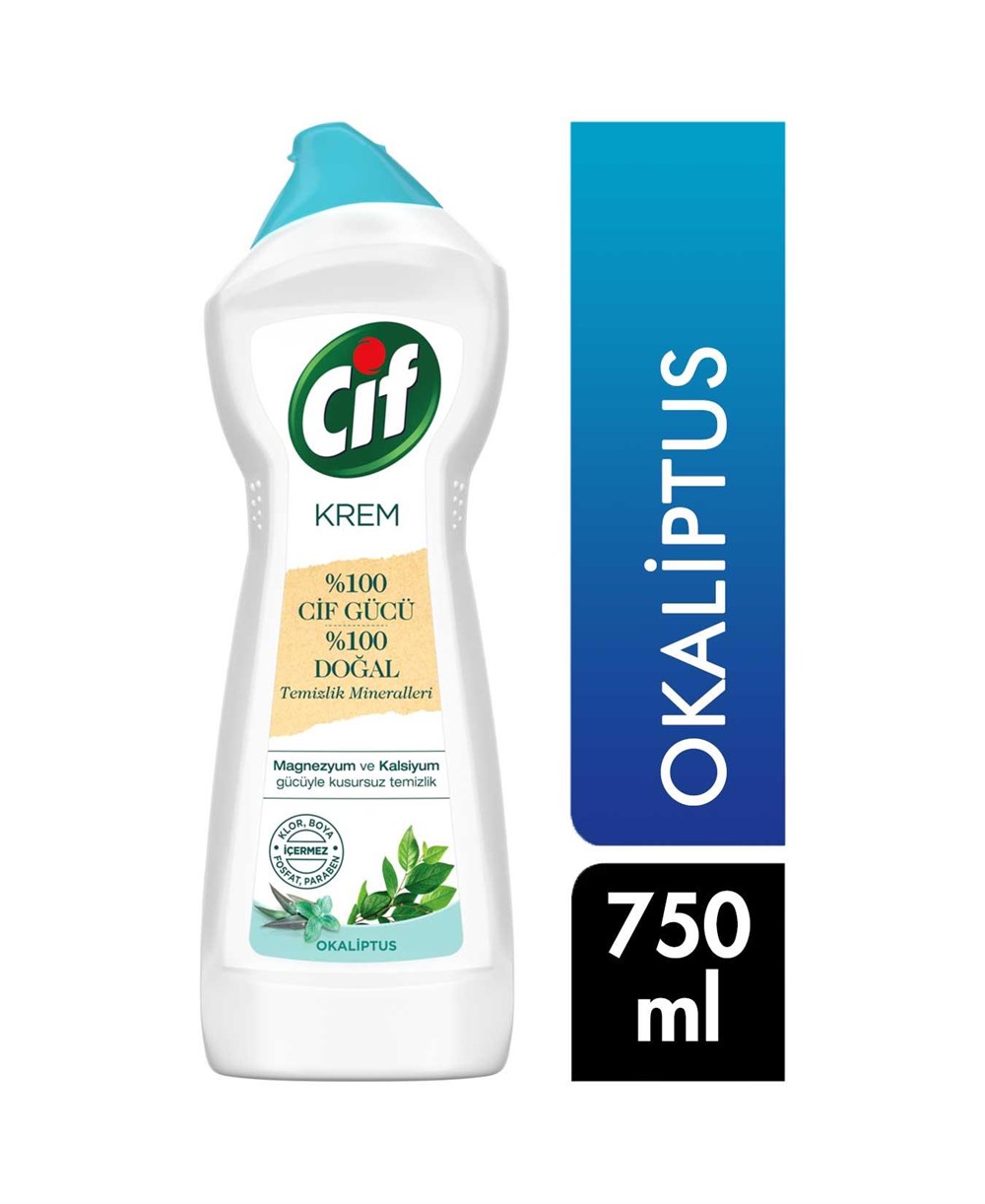 Cif Krem Temizleyici 750 ml Okaliptus