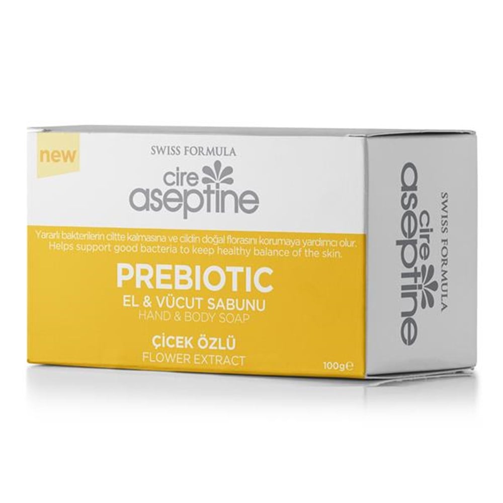 Cire Aseptine 100 Gr Prebiotic El Ve Vücut Sabunu Çiçek Özlü