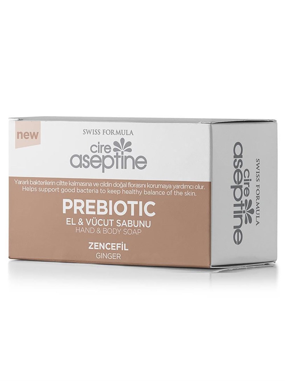 Cire Aseptine 100 Gr  Prebiotic El Ve Vücut Sabunu  Zencefil