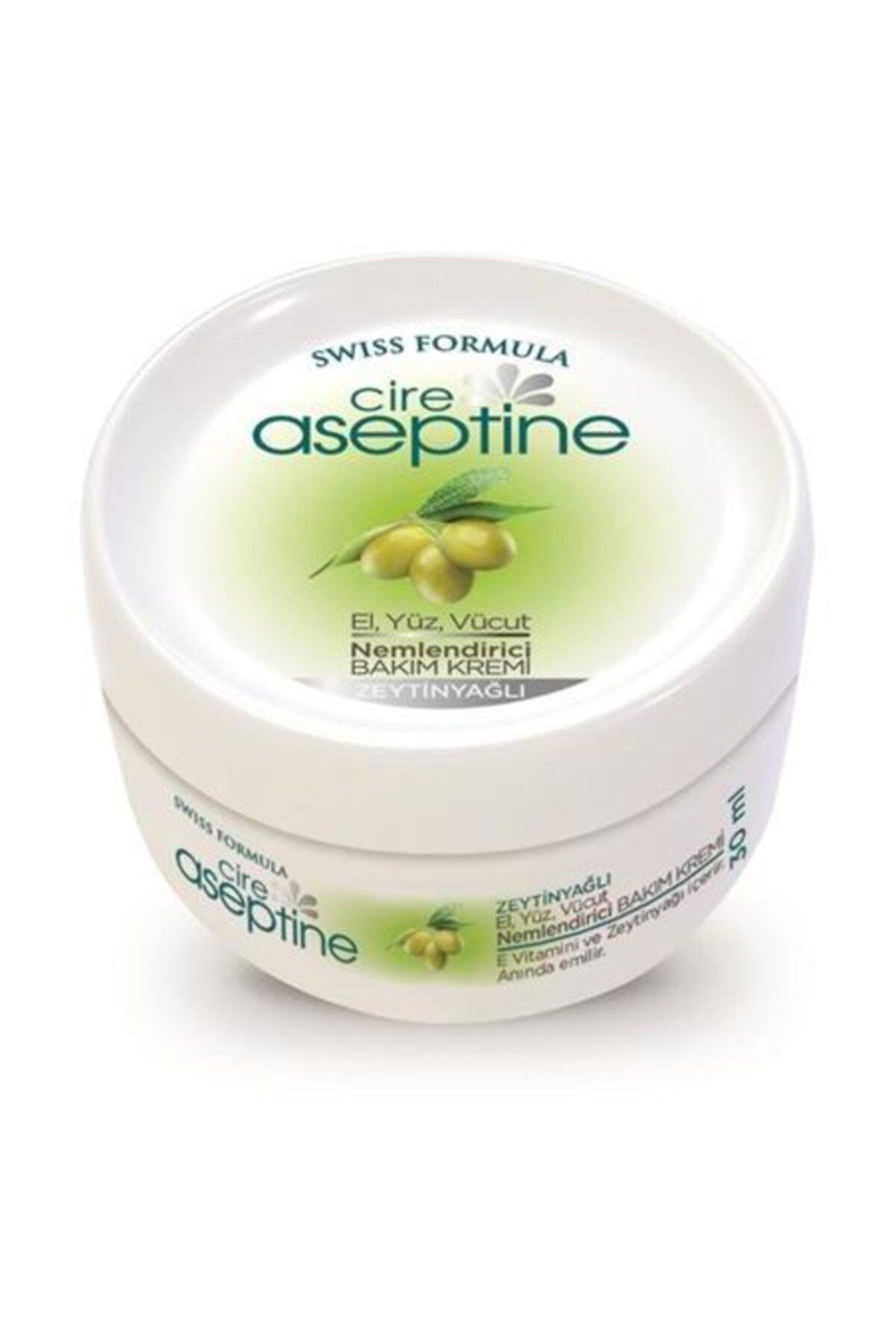 Cire Aseptine Nemlendirici Bakım Kremi Zeytinyağı Özlü 30 Ml