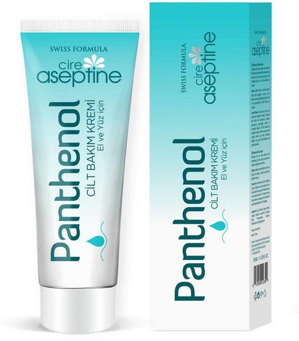 Cire Aseptine Panthenol El ve Yüz için Cilt Bakım Kremi 30ml