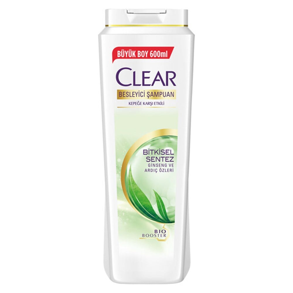 Clear Şampuan Bayan Bitkisel Sentez 600 Ml